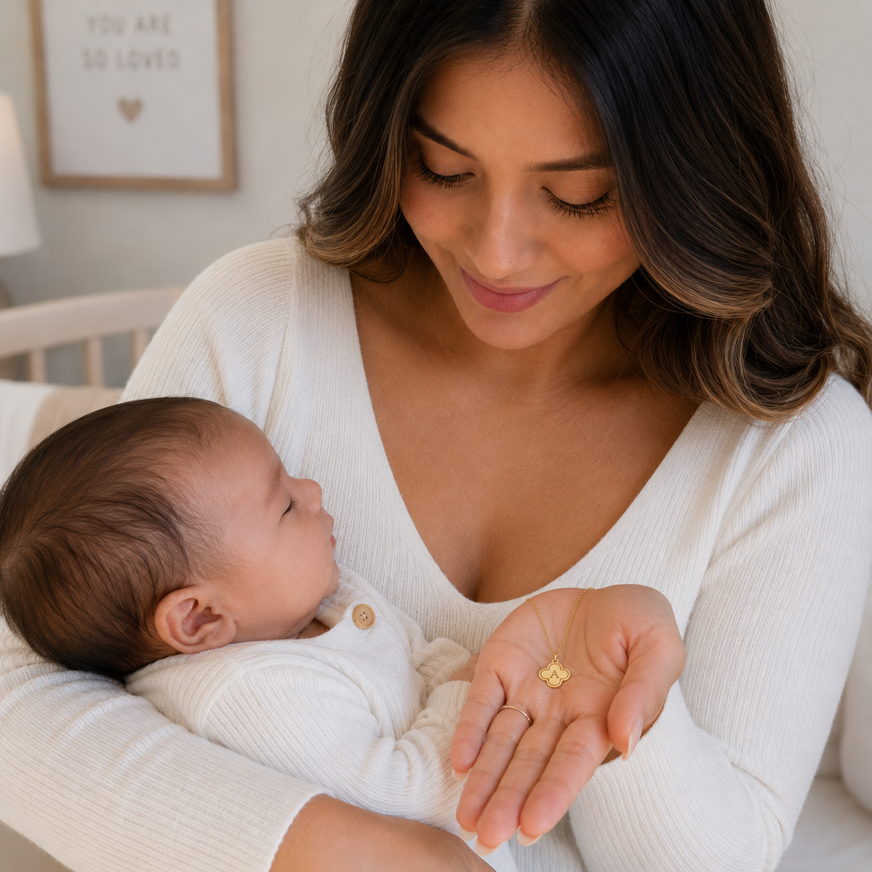Chloe Initial Necklace