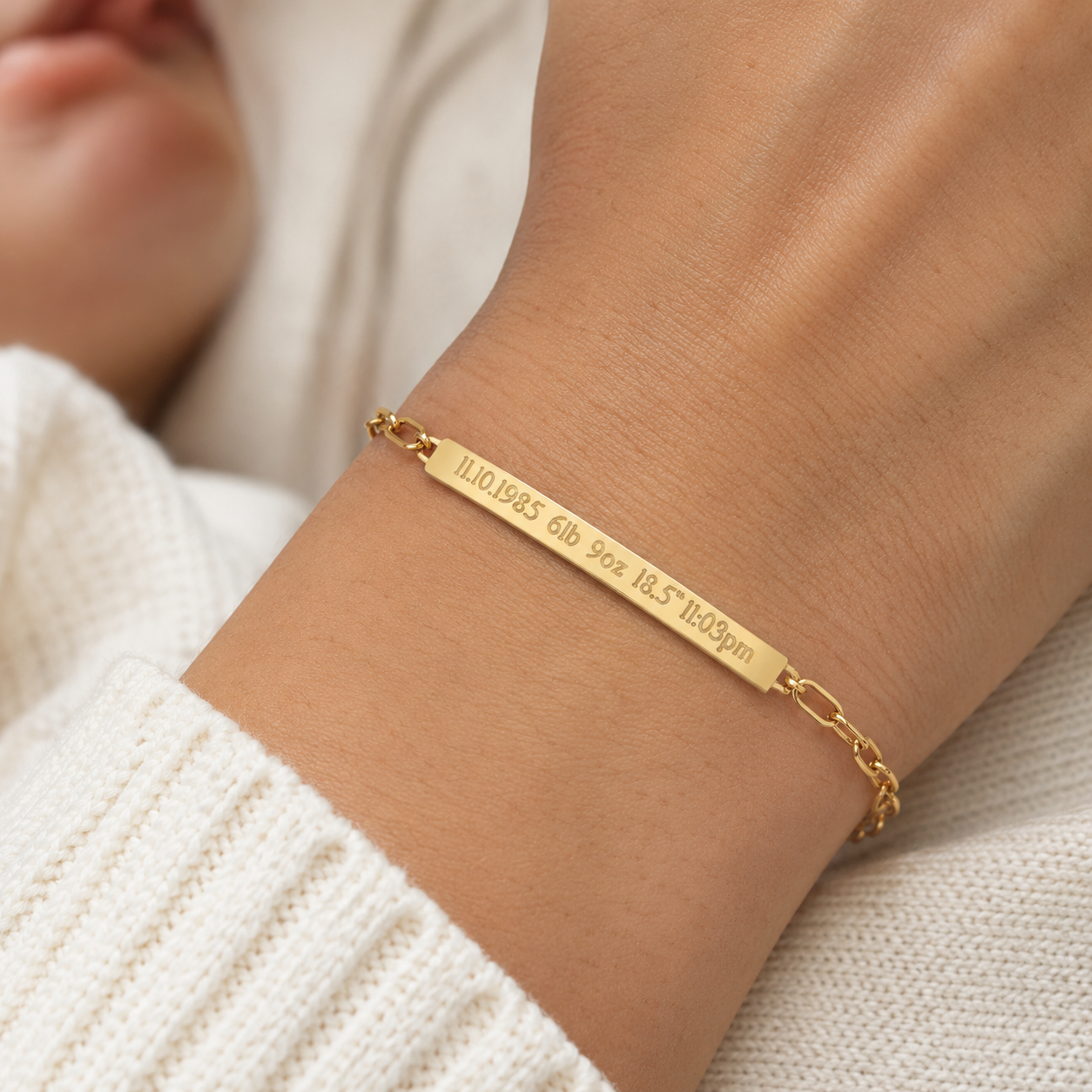 Rebecca ID Bracelet