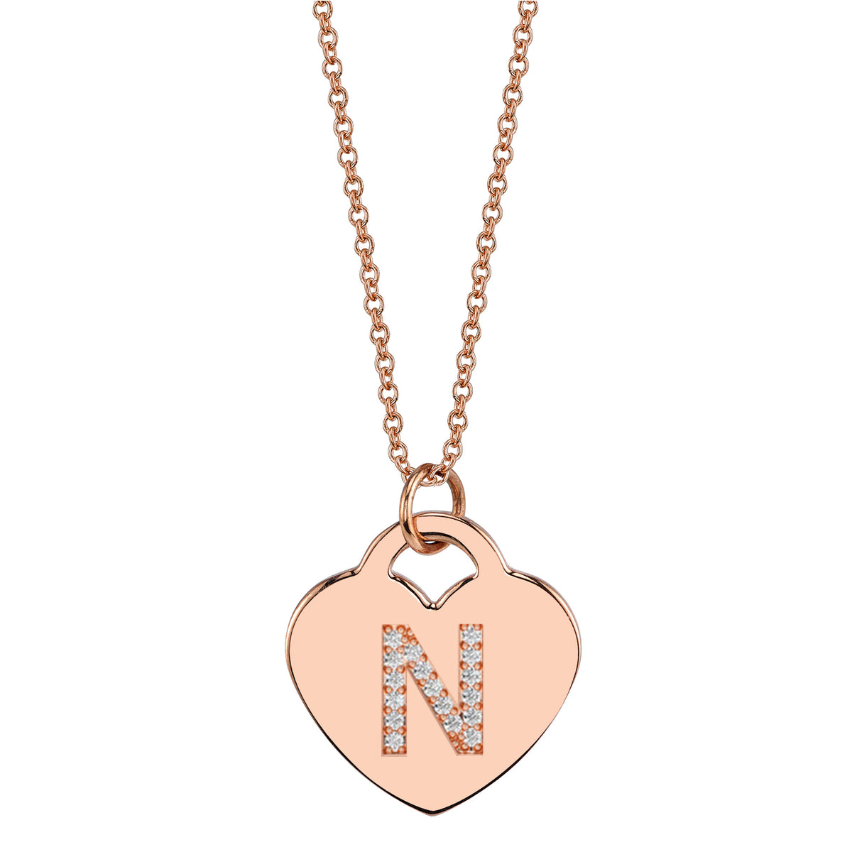 Love Initial Necklace (A - Z)