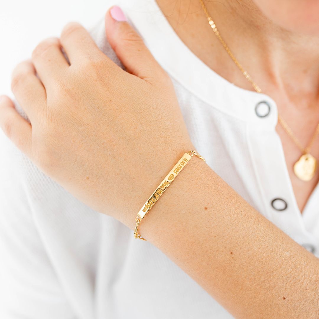 Rebecca ID Bracelet