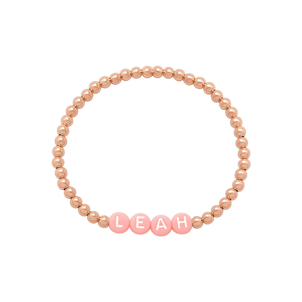 PINK BEAD BRACELET