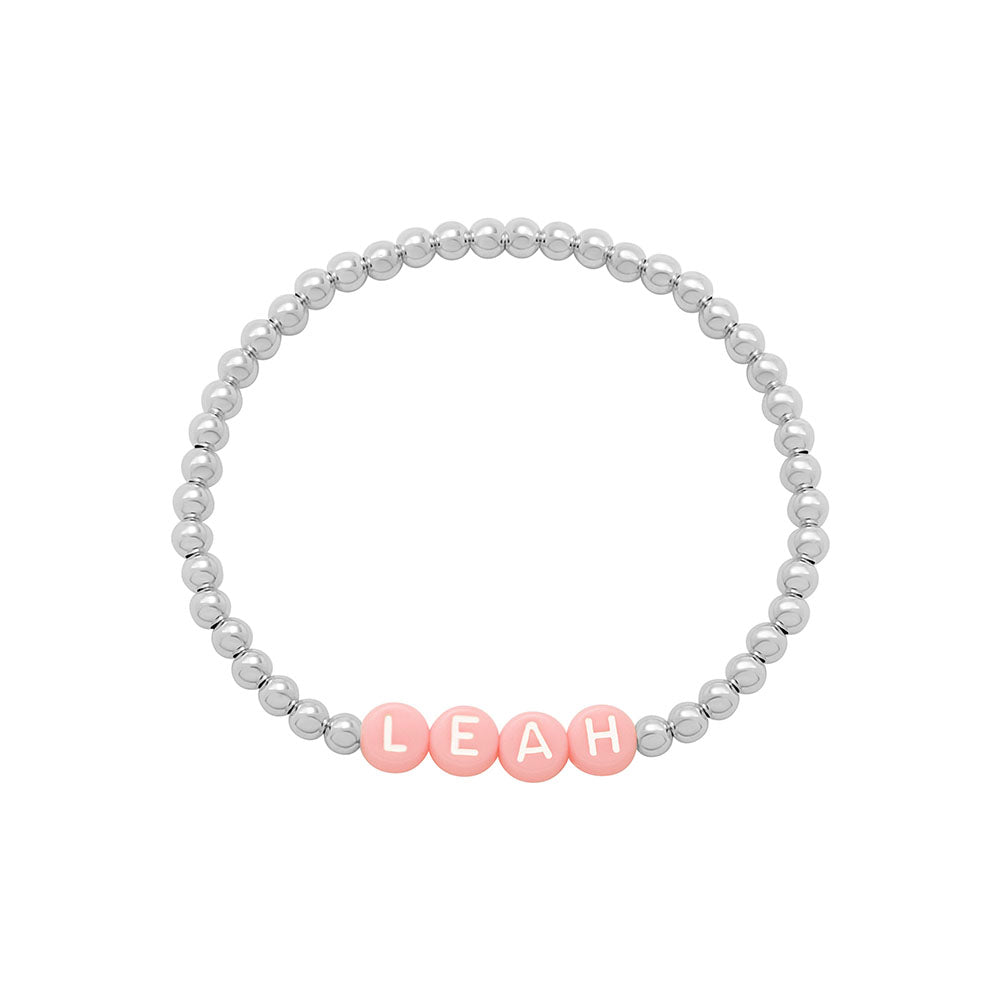PINK BEAD BRACELET