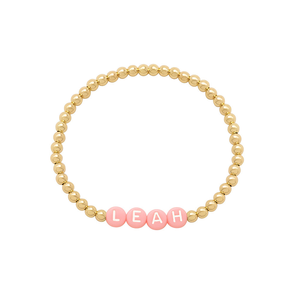 PINK BEAD BRACELET