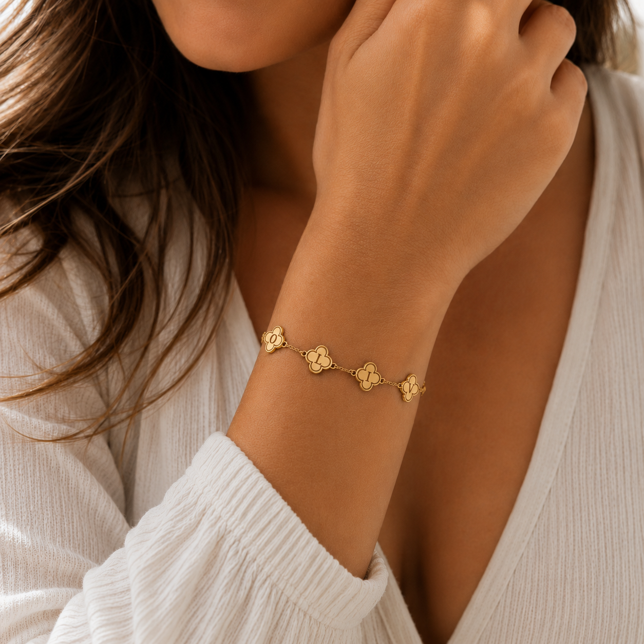 Chloe Clover Bracelet