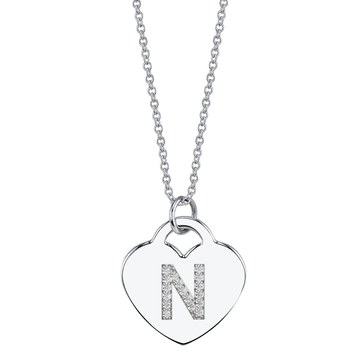 Love Initial Necklace (A - Z)