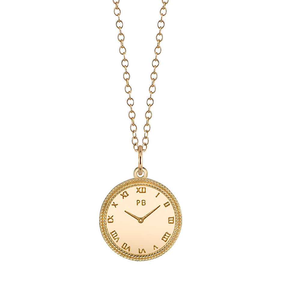 Clock Necklace