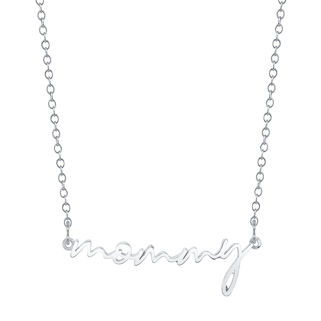 Free 16" Silver Mommy Necklace